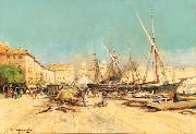 Marseille Port Eugene Galien-Laloue